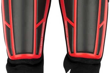 Afbeelding van Avento Scheenbeschermers-Pro-Style Soft-Rood/Zwart-Maat S