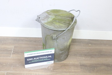 Afbeelding van Zinken Vuilnisemmer