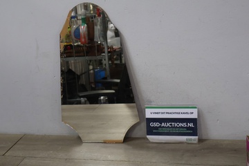 Afbeelding van Art-Deco Frameloze Spiegel'