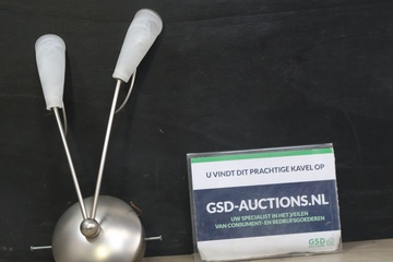 Afbeelding van 2-Koppige Metalen Wandlamp''