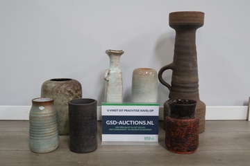 Afbeelding van Vintage aardewerk vazen