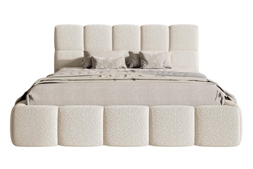 Afbeelding van Bedframe Chloe bouclé met opbergruimte 180 x 200 cm