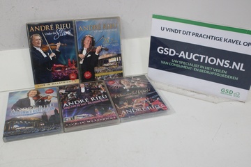 Afbeelding van Set van 5 André Rieu Dvd's''