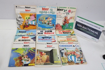 Afbeelding van Collectie van 12 Aterix & Obelix Stripboeken