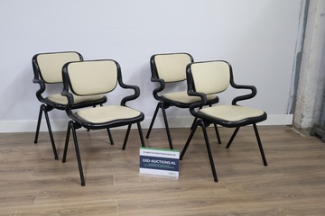 Afbeelding van 4 Vertebra chairs by E. Ambasz & G. Piretti - for Kartell