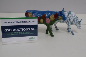 Afbeelding van Set van 2 Kunstkoeienbeeldjes van de CowParade