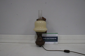 Afbeelding van Vintage Geëlektrificeerde Olielamp