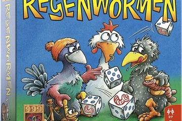 Afbeelding van 999 Games - Regenwormen - Dobbelspel