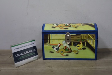 Afbeelding van Houten opbergkistje