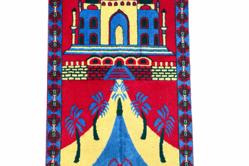 Afbeelding van Sajadah Gebedsmat & Decoratief Wandkleed – 49 × 110 cm – Vin