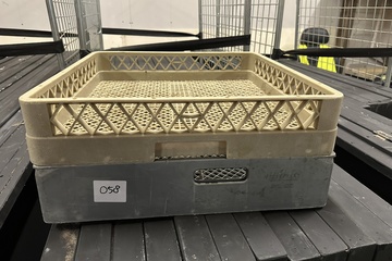 Afbeelding van 058. Afwasbak bedrijfsvaatwasser 2 x