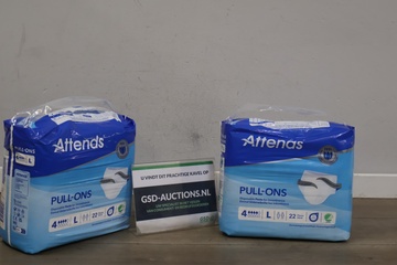 Afbeelding van Attends pull-ons 4 L incontinentiebroekjes 2 stuks''
