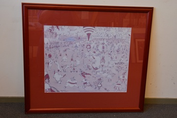 Afbeelding van Artprint van James Ensor: Clowns