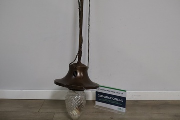 Afbeelding van Vintage Messing Hanglamp - Industrieel