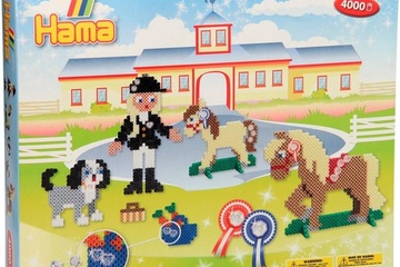 Afbeelding van Hama Strijkkralen Paardrijschool 4000 stuks