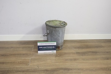 Afbeelding van Zinken Afvalemmer - 'S Gravenhage