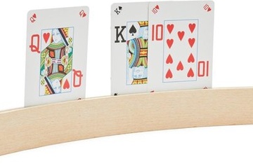 Afbeelding van Kaarthouder Hout Middel Gebogen – 35 cm