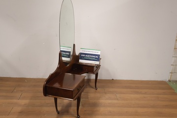 Afbeelding van Art Deco Kaptafel met Spiegel