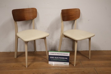 Afbeelding van Set van 2 Klassieke Jaren '60 Stoelen