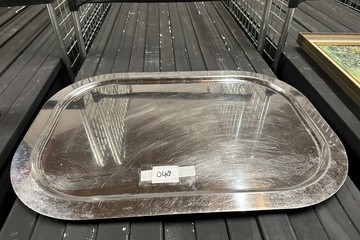 Afbeelding van 048. Groot metalen dienblad