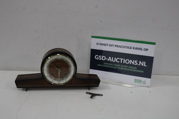 Afbeelding van Art Deco Olympic Mantelklok met Messing Uurwerk