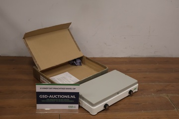 Afbeelding van Witte 2-Pits Gaskookplaat van BST