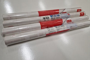 Afbeelding van 4 rollen DC-fix statische raamfolie 