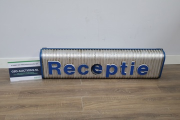 Afbeelding van Vintage Elektrisch Receptie Uithangbord