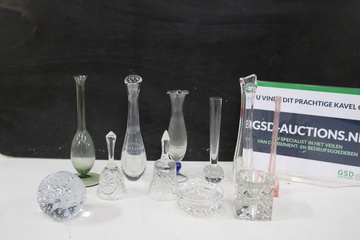 Afbeelding van Set van 11 Stuks Decoratief Glaswerk