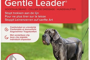 Afbeelding van Beaphar Gentle Leader zwart grote hond