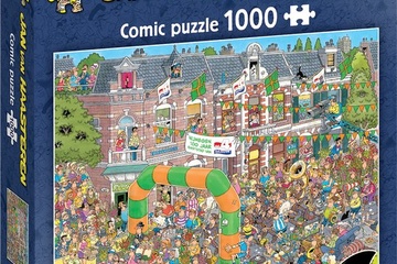 Afbeelding van Jan van Haasteren -Nijmegen Vierdaagse special -1000 stukjes
