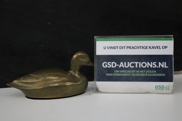 Afbeelding van Vintage Messing Eend