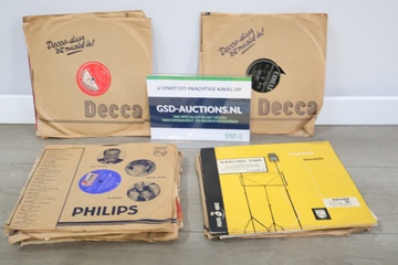 Afbeelding van Mix van vintage 78-toerenplaten