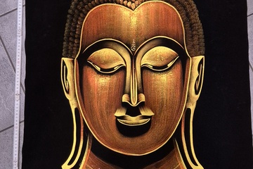 Afbeelding van Kunstdoek boeddha