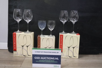 Afbeelding van Kristal Bourgogne wijnglazen en portglazen 6 stuks