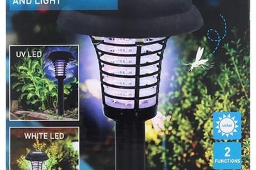 Afbeelding van Anti insektenlamp op zon energie