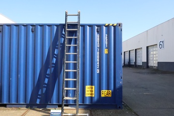 Afbeelding van Aluminium opsteekladder, Uitschuifladder