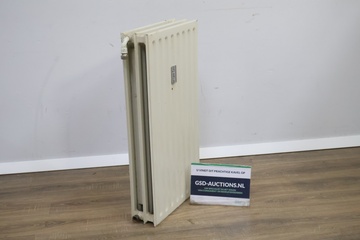 Afbeelding van Wit Metalen Pandeelradiator'