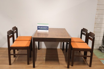 Afbeelding van Vintage 5-Delige Eethoek-set - Jaren '60