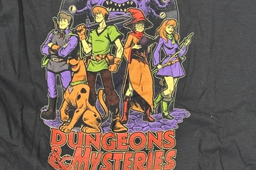 Afbeelding van Dungeons & Mysteries – T-shirt – Zwart – Maat 2XL    Product