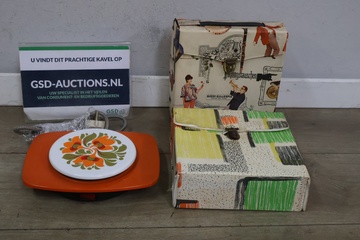 Afbeelding van Set van 2 Vintage Elektrische Warmhoudplaten