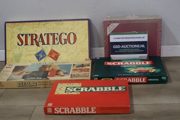 Afbeelding van Verschillende soorten bordspellen 5 stuks