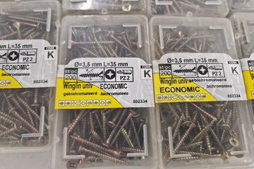 Afbeelding van 10 doos spaanplaatschroeven 3.5x35