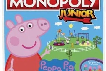 Afbeelding van Monopoly Junior Peppa Pig