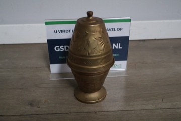 Afbeelding van Messing schaaltje met deksel