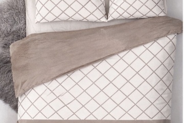 Afbeelding van McGregor dekbedovertrek – 140×200/220 cm – Beige