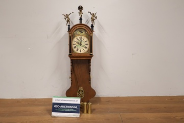 Afbeelding van Antiek Friese Staartklok - met Maanstand