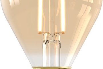 Afbeelding van Calex Filament LED Lamp - E14 - P45 Lichtbron Goud - 3.5W