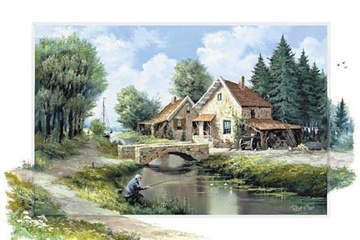 Afbeelding van Reint Withaar - Oud daily life - Afm. 50x70 cm