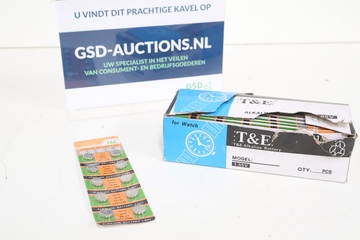 Afbeelding van 190 T& E AG10 1.55V Knopbatterijen